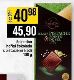 Jip Selection hořká čokoláda nabídka