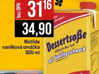 Jip Matilde vanilková omáčka nabídka