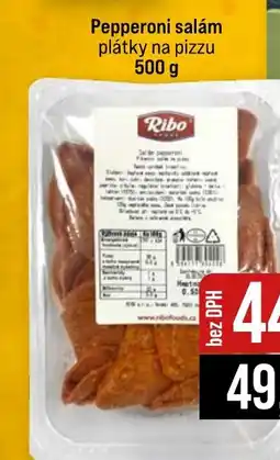 Jip Pepperoni salám nabídka