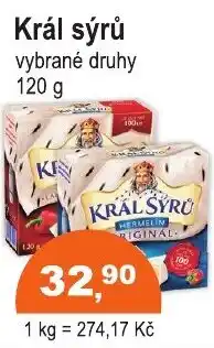 COOP DISKONT Král sýrů nabídka