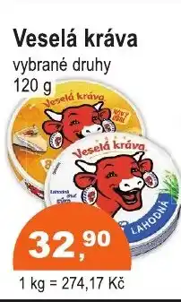 COOP DISKONT Veselá kráva nabídka
