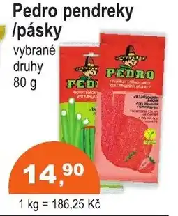 COOP DISKONT Pedro pendreky /pásky nabídka