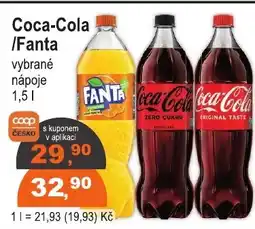 COOP DISKONT Coca-Cola /Fanta nabídka
