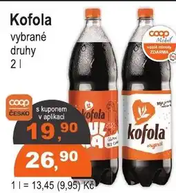 COOP DISKONT Kofola nabídka
