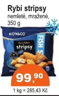 COOP DISKONT NOWACO Rybí stripsy nabídka