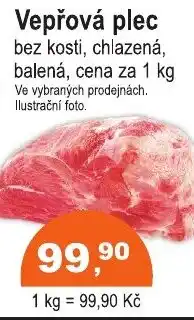 COOP DISKONT Vepřová plec nabídka