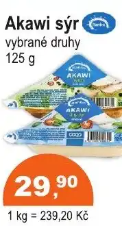COOP DISKONT Ranko Akawi sýr nabídka