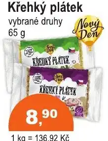 COOP DISKONT Křehký plátek nabídka