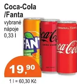 COOP DISKONT Coca-Cola /Fanta nabídka