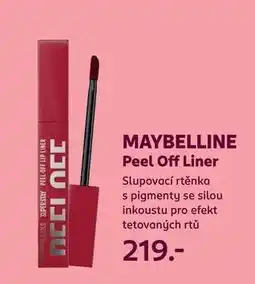 Rossmann MAYBELLINE Peel Off Liner nabídka