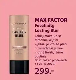 Rossmann MAX FACTOR Facefinity Lasting Blur nabídka