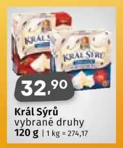 Coop Král sýrů nabídka