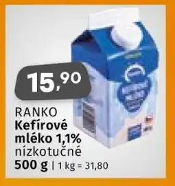 Coop Ranko KEFÍROVÉ MLÉKO 1,1% nabídka