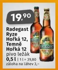 Coop Radegast Rytze Hořká 12, Temně Hořká 12 nabídka