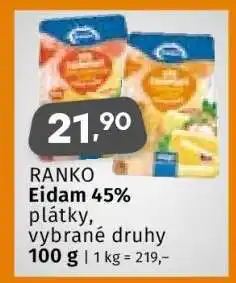 Coop RANKO Eidam 45% nabídka