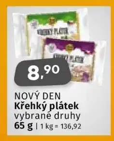 Coop NOVÝ DEN KŘEHKÝ PLÁTEK nabídka