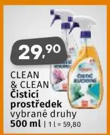 Coop CLEAN & CLEAN nabídka