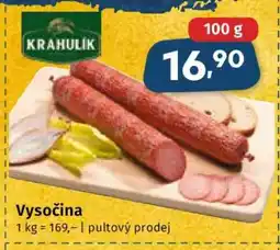 Coop Vysočina nabídka