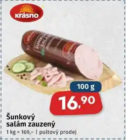 Coop Šunkový salám zauzený nabídka