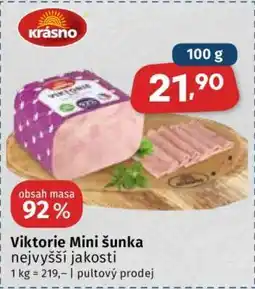 Coop Viktorie Mini šunka nabídka