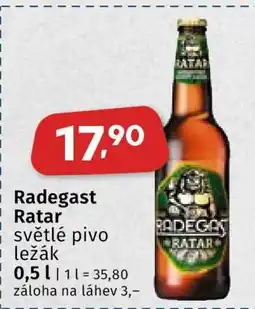Coop Radegast Ratar nabídka