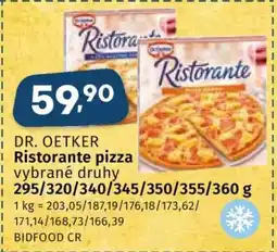 Coop DR. Oetker Ristorante pizza nabídka