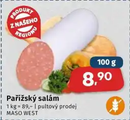 Coop Pařížský salám nabídka