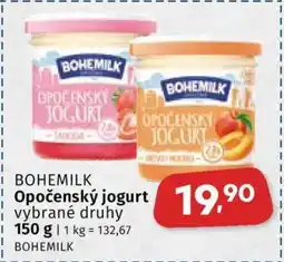 Coop BOHEMILK Opočenský jogurt nabídka