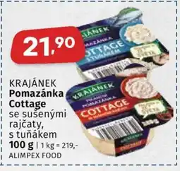 Coop KRAJÁNEK Pomazánka cottage nabídka