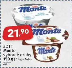 Coop ZOTT Monte nabídka