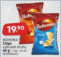 Coop Bohemia chips nabídka
