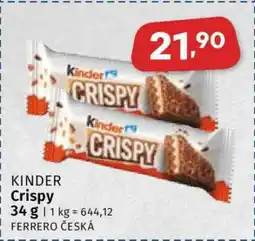 Coop KINDER CRISPY nabídka