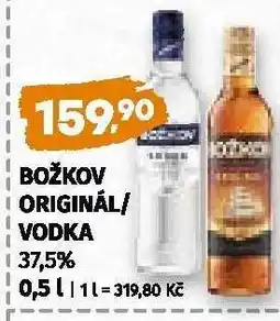 Coop BOŽKOV ORIGINÁL, VODKA nabídka