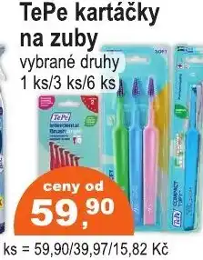 COOP DISKONT TePe kartáčky na zuby nabídka