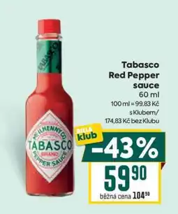 Billa Tabasco Red Pepper Sauce nabídka