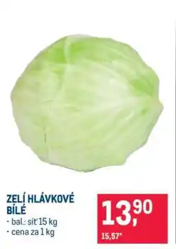 Makro Zelí hlávkové bílé nabídka