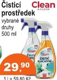 COOP DISKONT Čisticí prostředek nabídka
