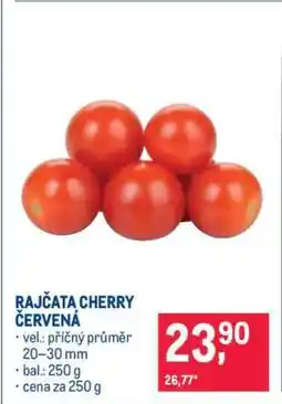Makro Rajčata cherry červená nabídka