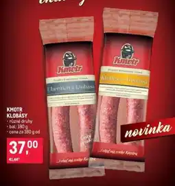 Makro Kmotr Klobásy nabídka