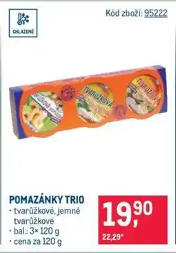 Makro Pomazánky trio nabídka