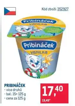 Makro Pribináček nabídka