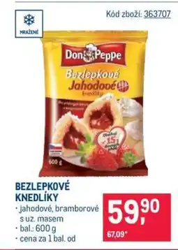 Makro Bezlepkové knedlíky nabídka