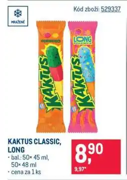 Makro KAKTUS CLASSIC, LONG nabídka