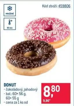 Makro Donut nabídka