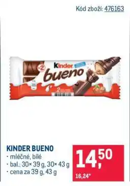 Makro KINDER BUENO nabídka