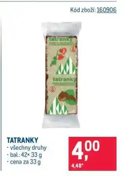 Makro Tatranky nabídka