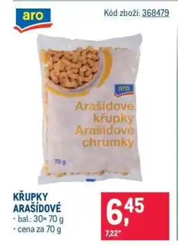 Makro Křupky arašídové nabídka