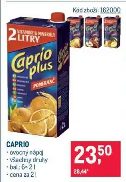 Makro Caprio nabídka