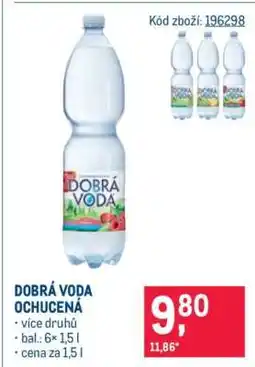 Makro DOBRÁ VODA OCHUCENÁ nabídka