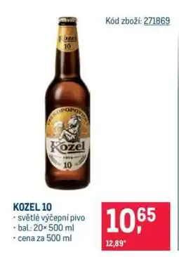 Makro KOZEL 10° nabídka